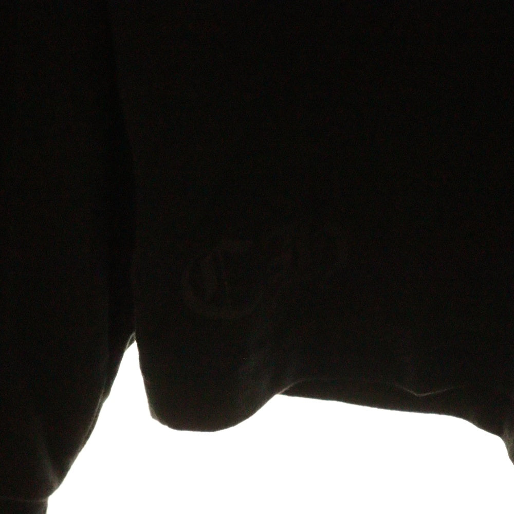 CHROME HEARTS(クロムハーツ) CH L/S /1 スクロールラベル スリーブロゴプリント ロングスリーブカットソー 長袖Tシャツ ブラック