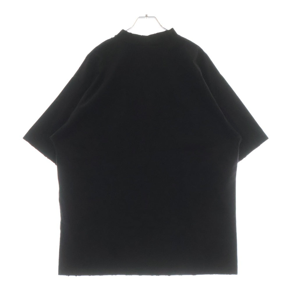 BALENCIAGA(バレンシアガ) 24SS Valentine CD T-shirt バレンタインCD ダメージ加工 半袖Tシャツ カットソー ブラック 764235