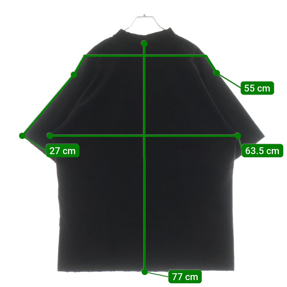 BALENCIAGA(バレンシアガ) 24SS Valentine CD T-shirt バレンタインCD ダメージ加工 半袖Tシャツ カットソー ブラック 764235