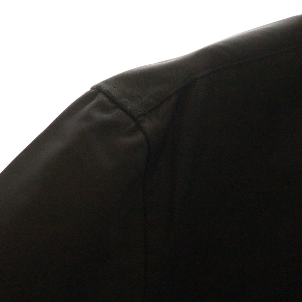 JIL SANDER(ジルサンダー) ナイロンツイルジップシャツジャケット ブルゾン ブラック J22DL0301 J70147