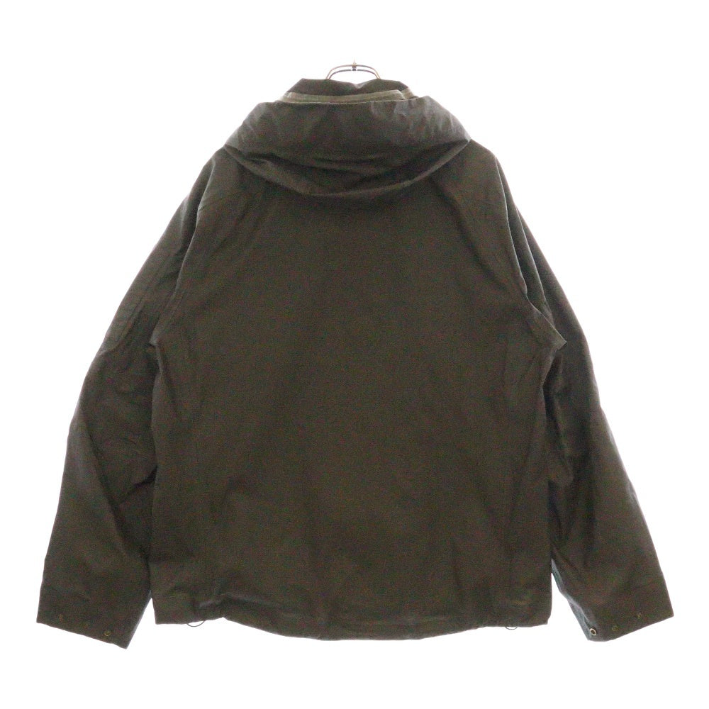 C.P. Company(シーピーカンパニー) MEDIUM JACKET GORE G-TYPE ナイロントラックフーデッドジャケット ゴアテックス グレー 18CMOW215A