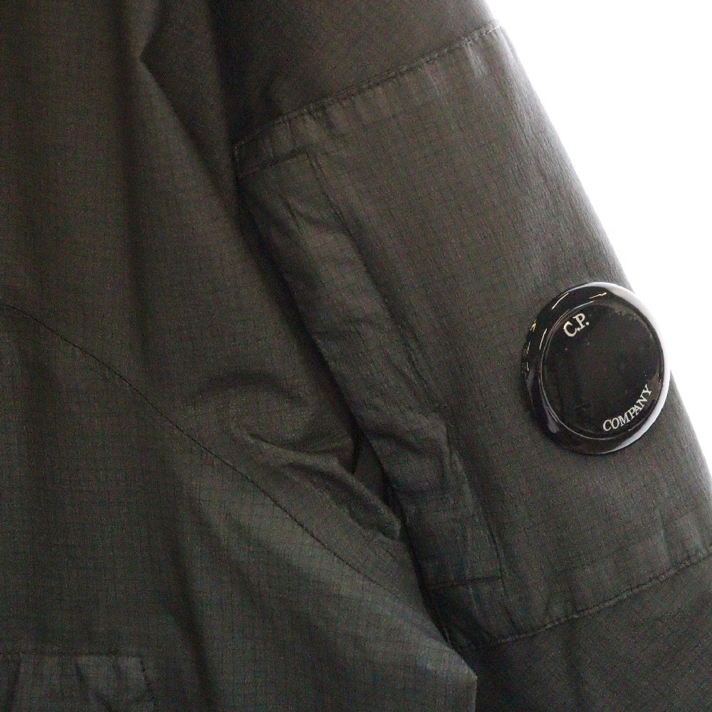 C.P. Company(シーピーカンパニー) MEDIUM JACKET GORE G-TYPE ナイロントラックフーデッドジャケット ゴアテックス グレー 18CMOW215A