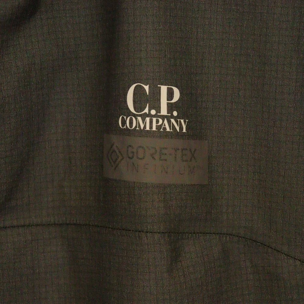 C.P. Company(シーピーカンパニー) MEDIUM JACKET GORE G-TYPE ナイロントラックフーデッドジャケット ゴアテックス グレー 18CMOW215A