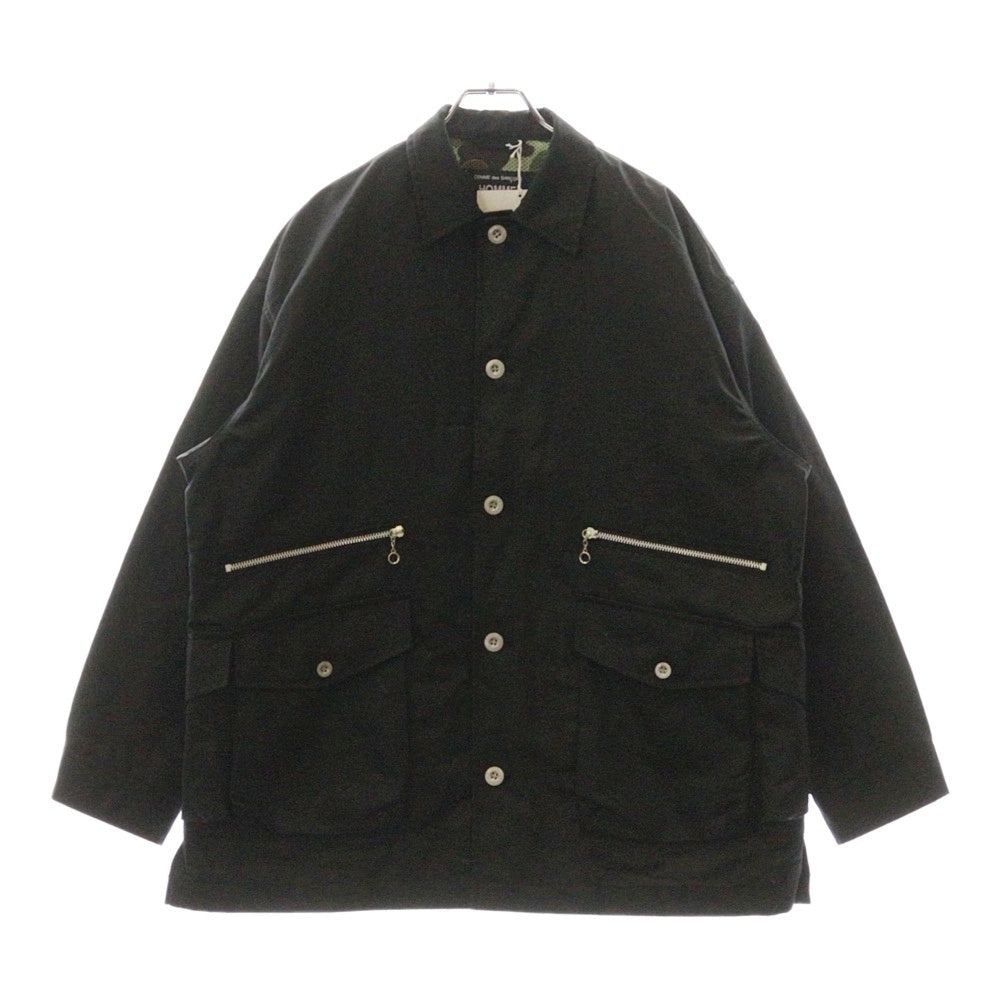 COMME des GARCONS HOMME(コムデギャルソンオム) 24AW フロントマルチポケット ジャケット ブラック HO-J029