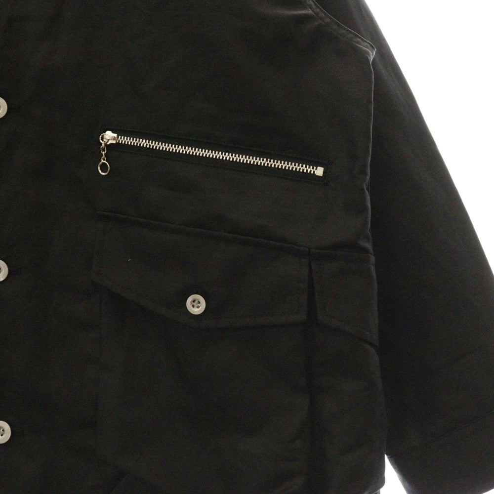 COMME des GARCONS HOMME(コムデギャルソンオム) 24AW フロントマルチポケット ジャケット ブラック HO-J029
