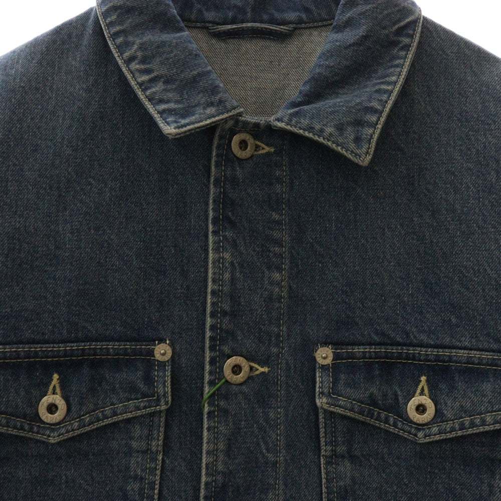KENZO(ケンゾー) TRUCKER JACKET BOKE FLOWER バックフラワー刺繍 トラッカーデニムジャケット インディゴ
