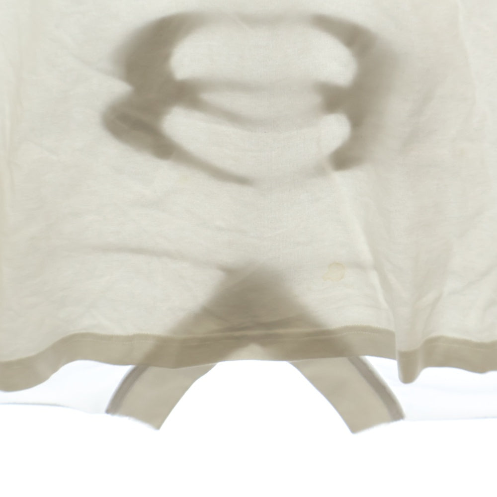 BALENCIAGA(バレンシアガ) 23AW バック切替 ロゴ刺繍スポーティ半袖Tシャツ ホワイト 768068 TPVG9