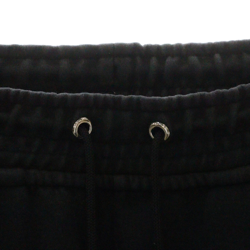 BALR.(ボーラー) メタルプレートロゴ コットンスウェットパンツ ブラック