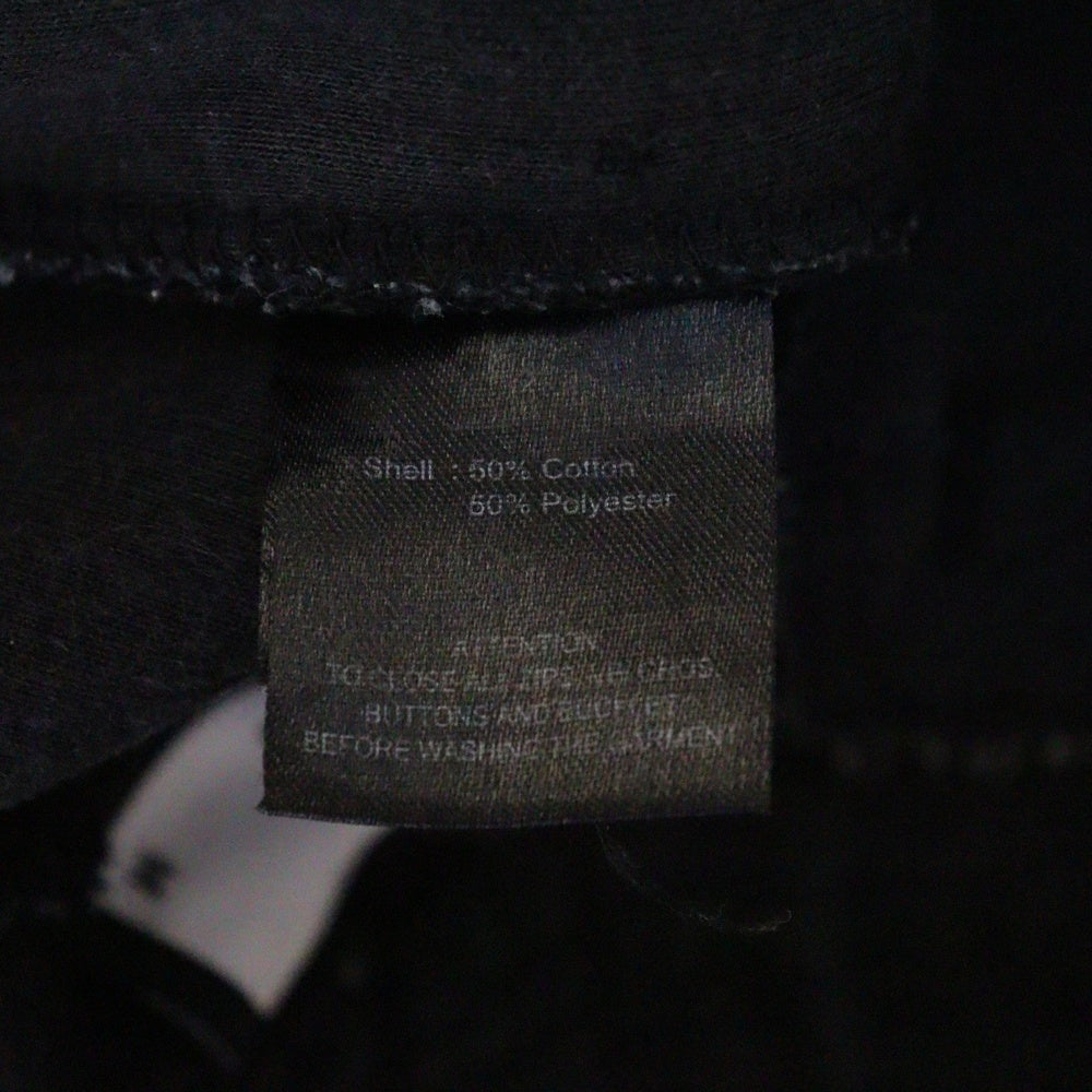 BALR.(ボーラー) メタルプレートロゴ コットンスウェットパンツ ブラック