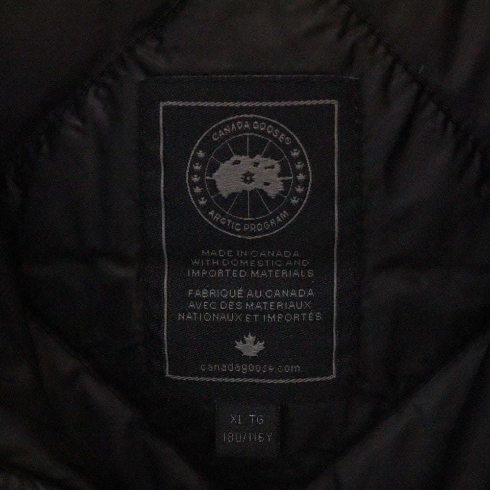 CANADA GOOSE(カナダグース) BLACK LABEL LODGE HOODY ロッジ フーディ ダウンジャケット ブラック 5078MB