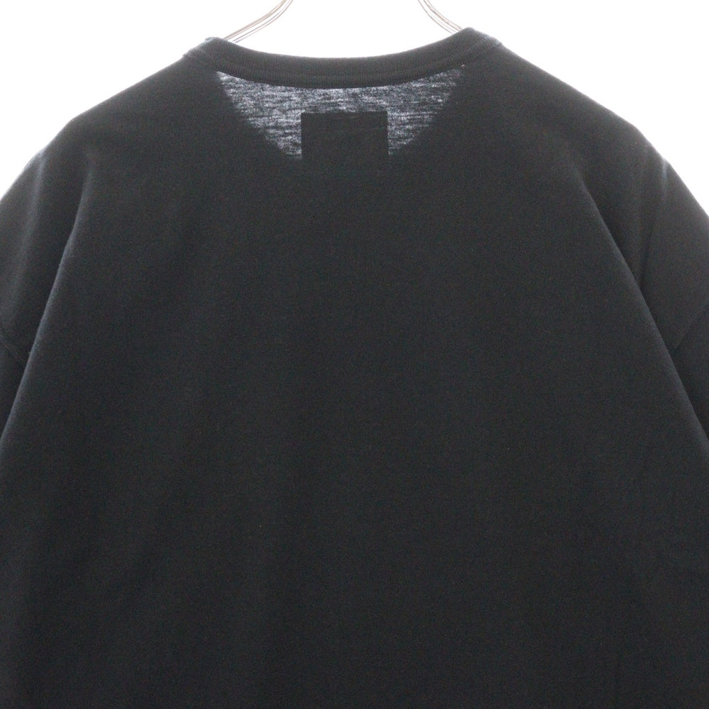 WTAPS(ダブルタップス) ロゴ刺繍 ポケット付き半袖Tシャツ ネイビー 231ATDT-CSM37