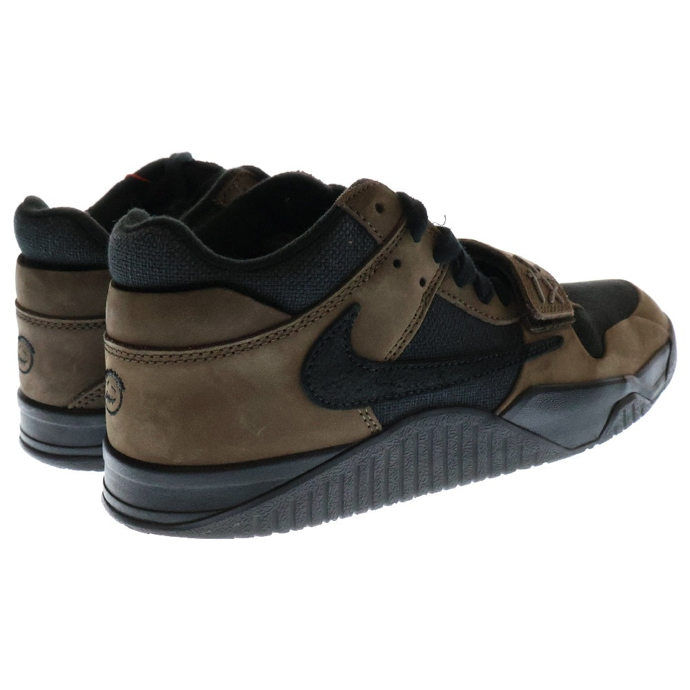 NIKE(ナイキ) ×TRAVIS SCOTT JORDAN JUMPMAN JACK TR FZ8117-204 ジャンプマンジャック ローカットスニーカー ブラウン/ブラック US9/27cm