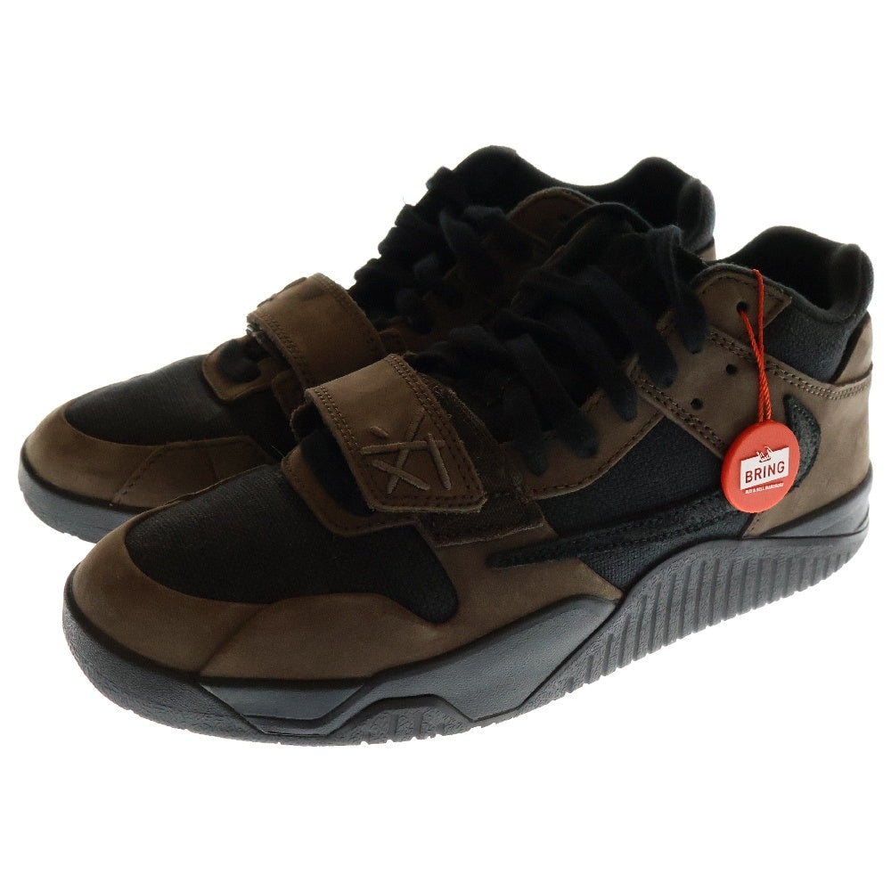 NIKE(ナイキ) ×TRAVIS SCOTT JORDAN JUMPMAN JACK TR FZ8117-204 ジャンプマンジャック ローカットスニーカー ブラウン/ブラック US9/27cm