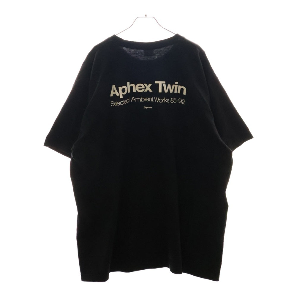 SUPREME(シュプリーム) 25SS Aphex Twin Ambient Works Tee エイフェックス・ツイン アンビエントワークス 半袖Tシャツ ブラック