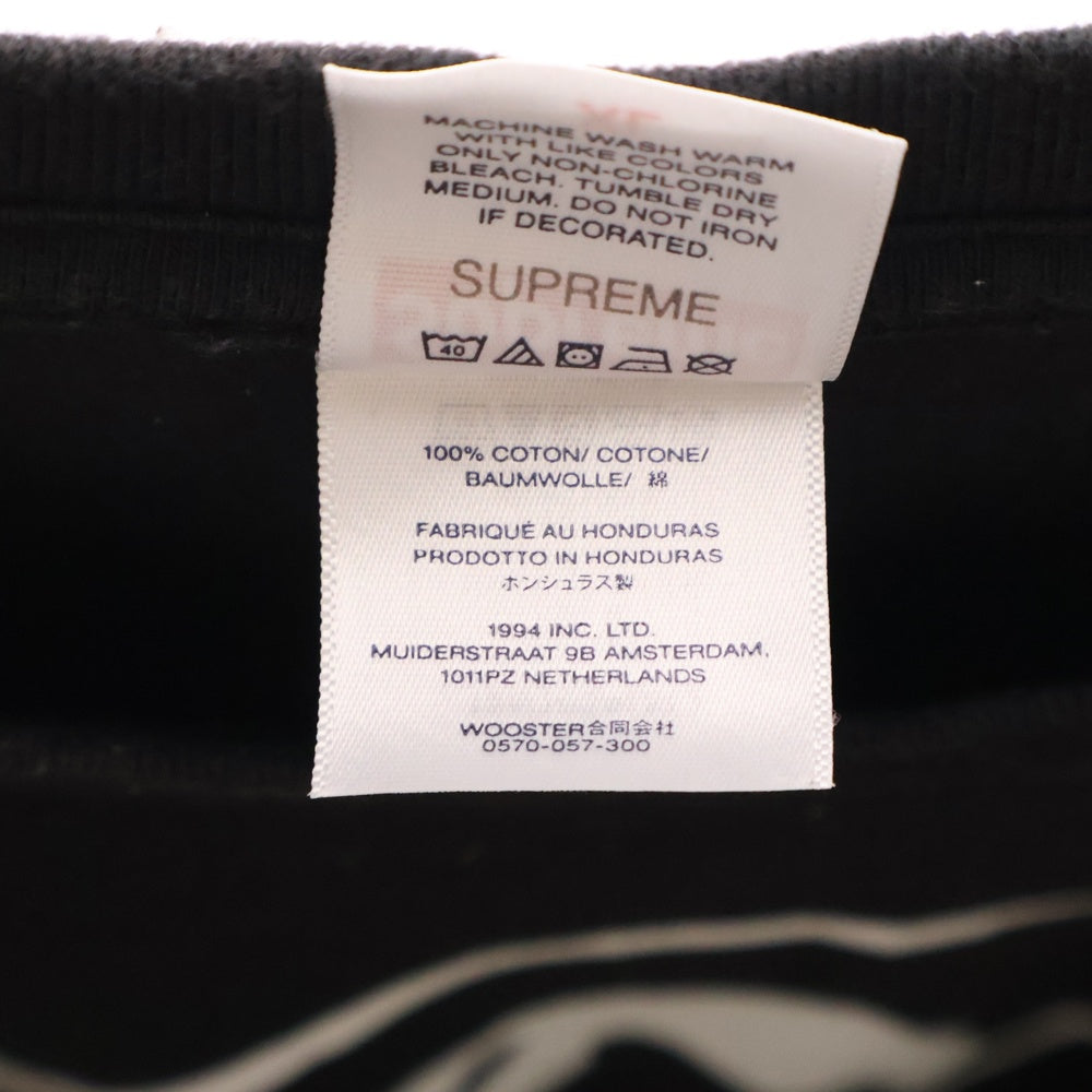 SUPREME(シュプリーム) 25SS Aphex Twin Ambient Works Tee エイフェックス・ツイン アンビエントワークス 半袖Tシャツ ブラック