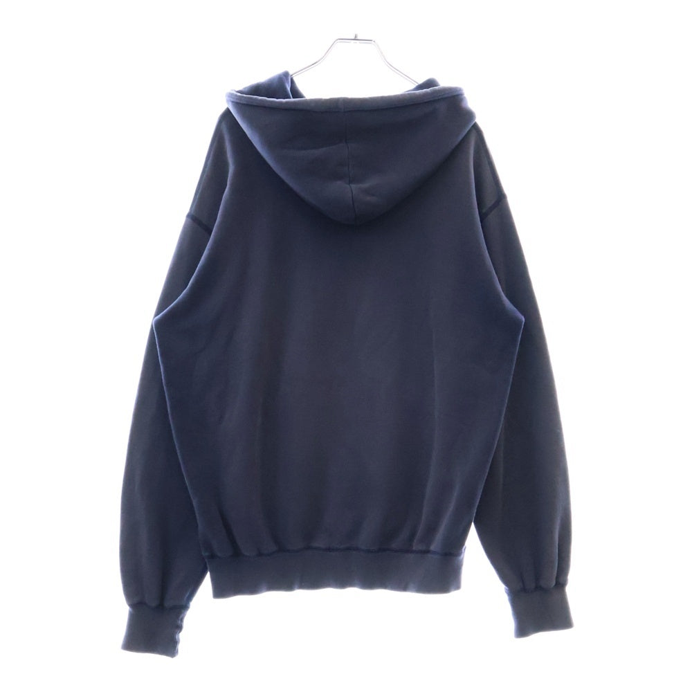 POLO RALPH LAUREN(ポロラルフローレン) 90s Snow Beach Stadium Hoodie スノービーチスタジアムフーディ フロント刺繍 プルオーバーパーカー ネイビー