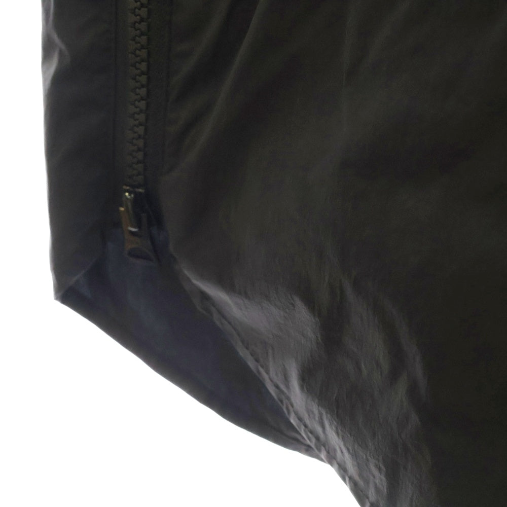 Sacai(サカイ) RIP STOP SHIRT リップストップシャツ ナイロン半袖シャツ ブラック 25-03637M