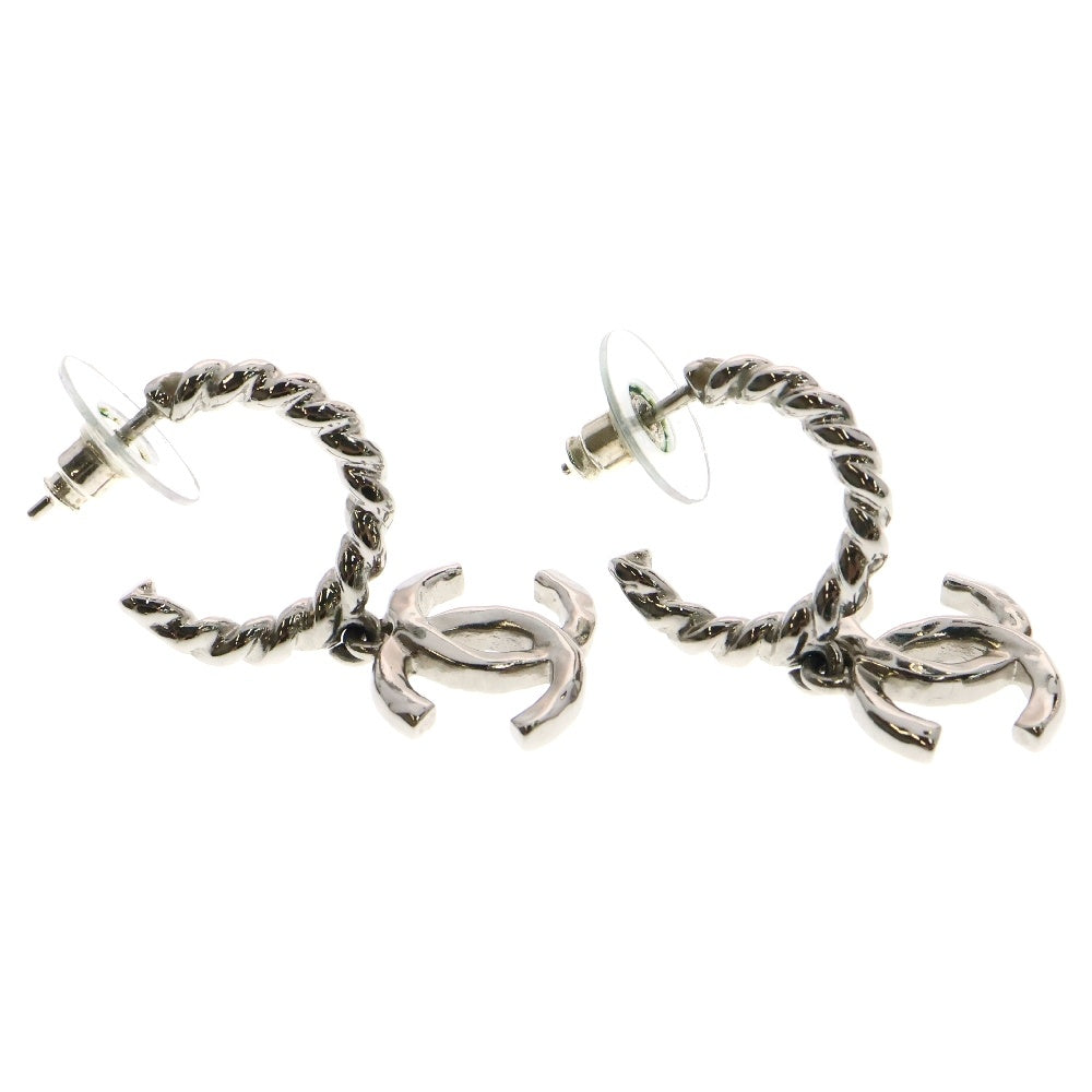 CHANEL(シャネル) L25C ココマーク フープピアス シルバー レディース