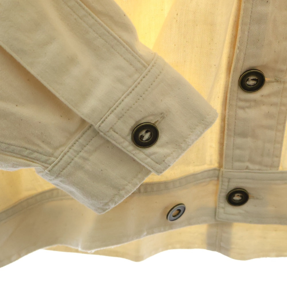 Maison Margiela 1 10(メゾンマルジェラ 1 10) Trucker Denim Jacket トラッカー デニムジャケット アイボリー S50AM0639 M30025
