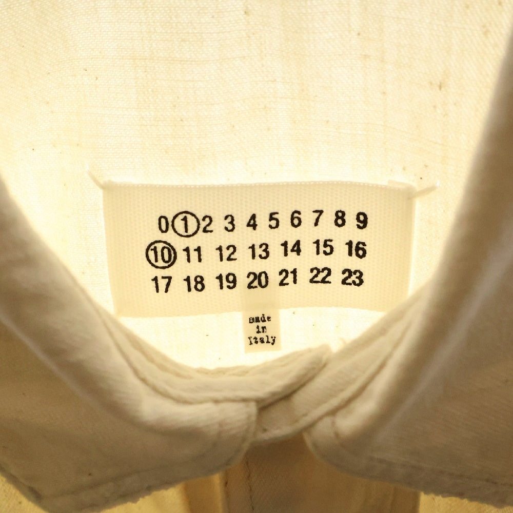 Maison Margiela 1 10(メゾンマルジェラ 1 10) Trucker Denim Jacket トラッカー デニムジャケット アイボリー S50AM0639 M30025