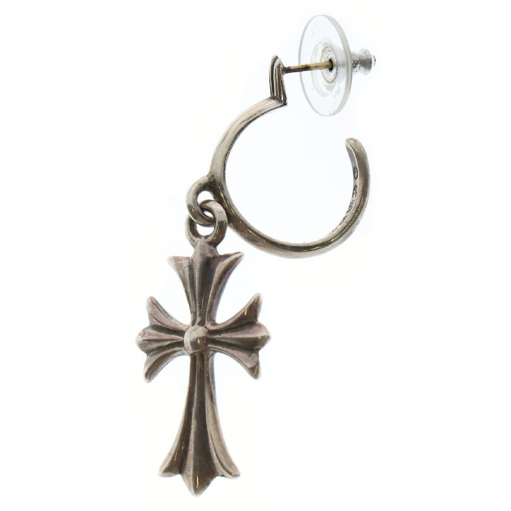 CHROME HEARTS(クロムハーツ) TINY CH CROSS タイニーCHクロス フープピアス シルバー BCA115