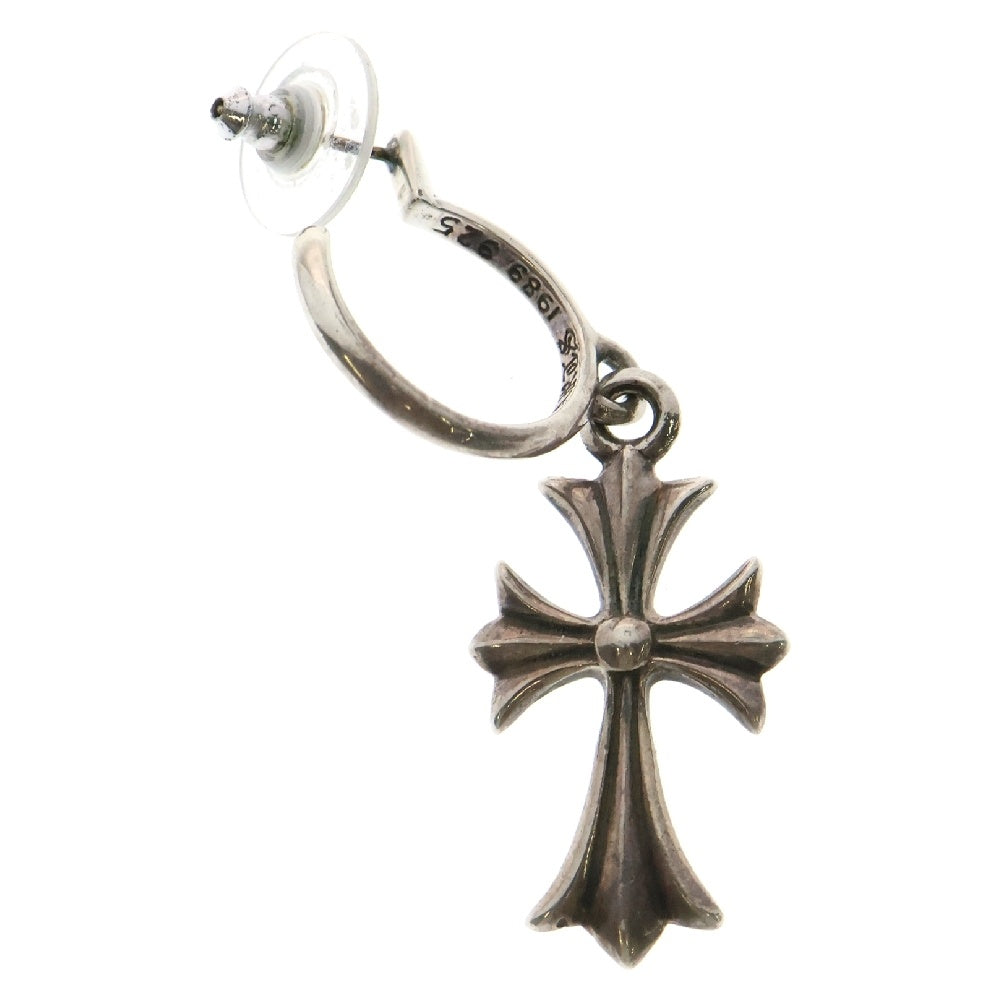 CHROME HEARTS(クロムハーツ) TINY CH CROSS タイニーCHクロス フープピアス シルバー BCA115