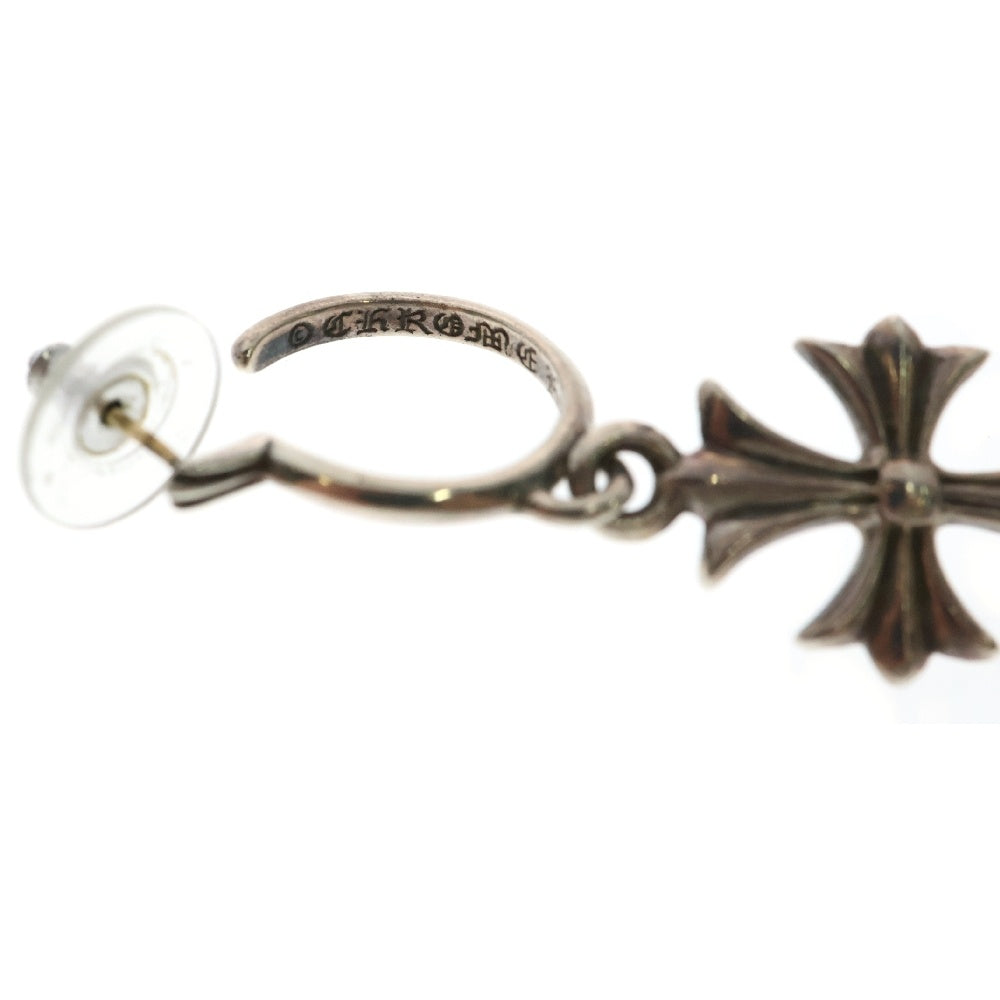 CHROME HEARTS(クロムハーツ) TINY CH CROSS タイニーCHクロス フープピアス シルバー BCA115