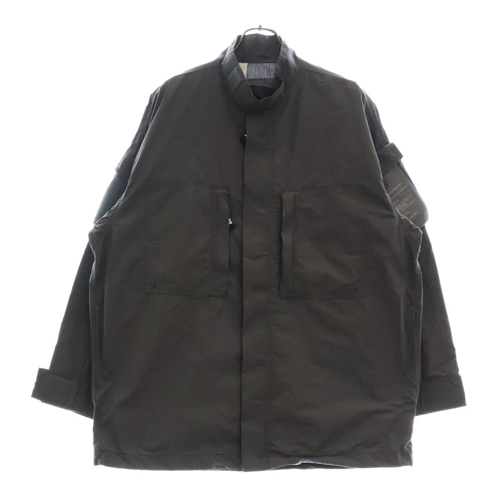 N.HOOLYWOOD(エヌハリウッド) ×ArkAir OMBAT SHIRT アークエアー コンバット シャツ ブルゾン ジャケット グレー 9251-BL01-002