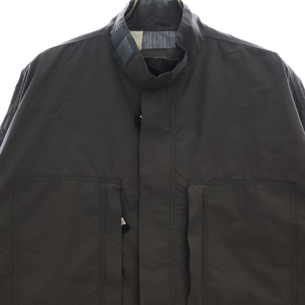 N.HOOLYWOOD(エヌハリウッド) ×ArkAir OMBAT SHIRT アークエアー コンバット シャツ ブルゾン ジャケット グレー 9251-BL01-002