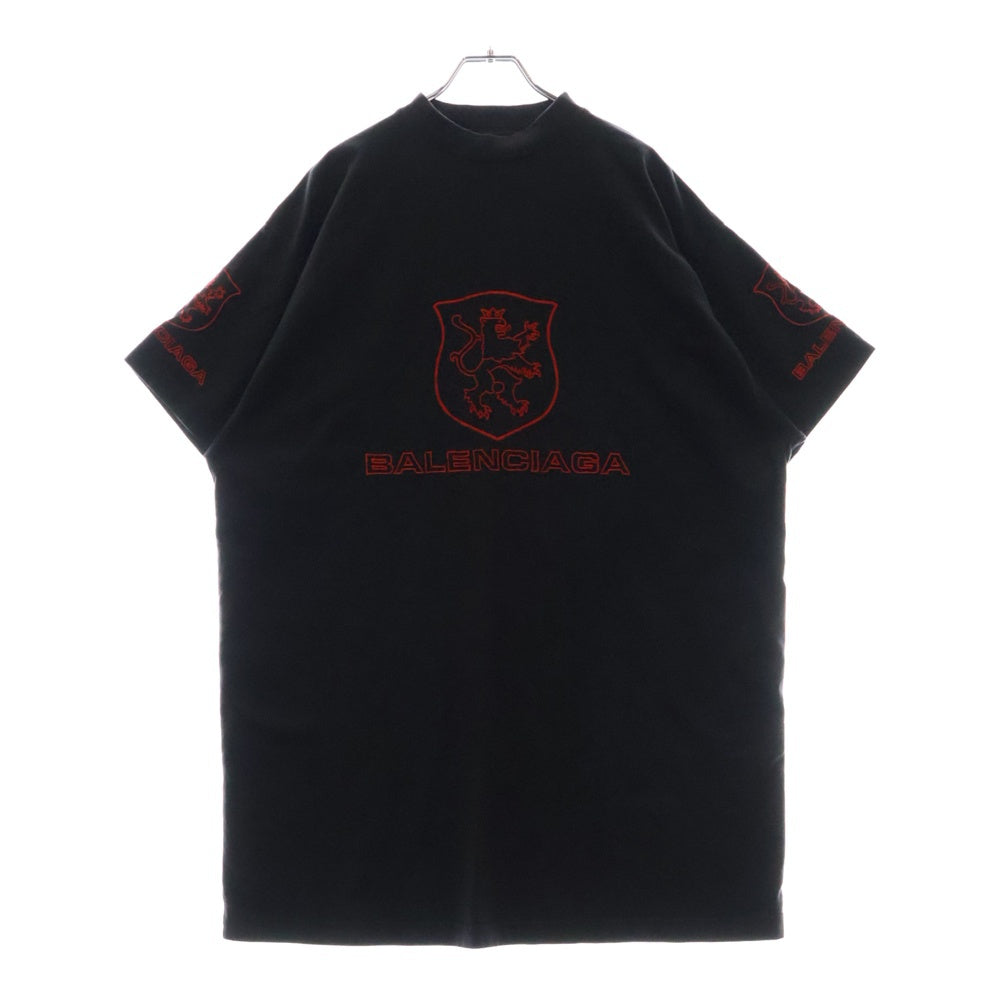 BALENCIAGA(バレンシアガ) LION CLUB Tee ライオンクラブ 半袖Tシャツ ブラック 787349 TRVR9