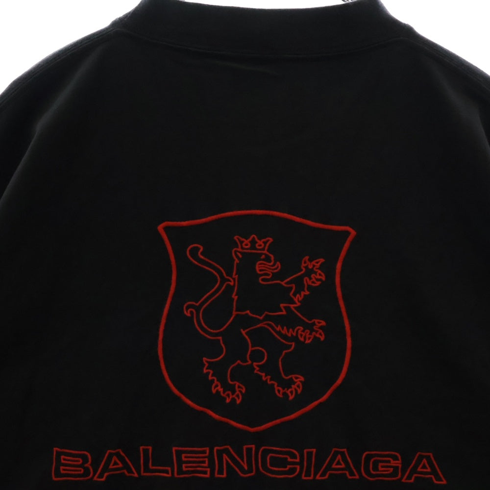 BALENCIAGA(バレンシアガ) LION CLUB Tee ライオンクラブ 半袖Tシャツ ブラック 787349 TRVR9