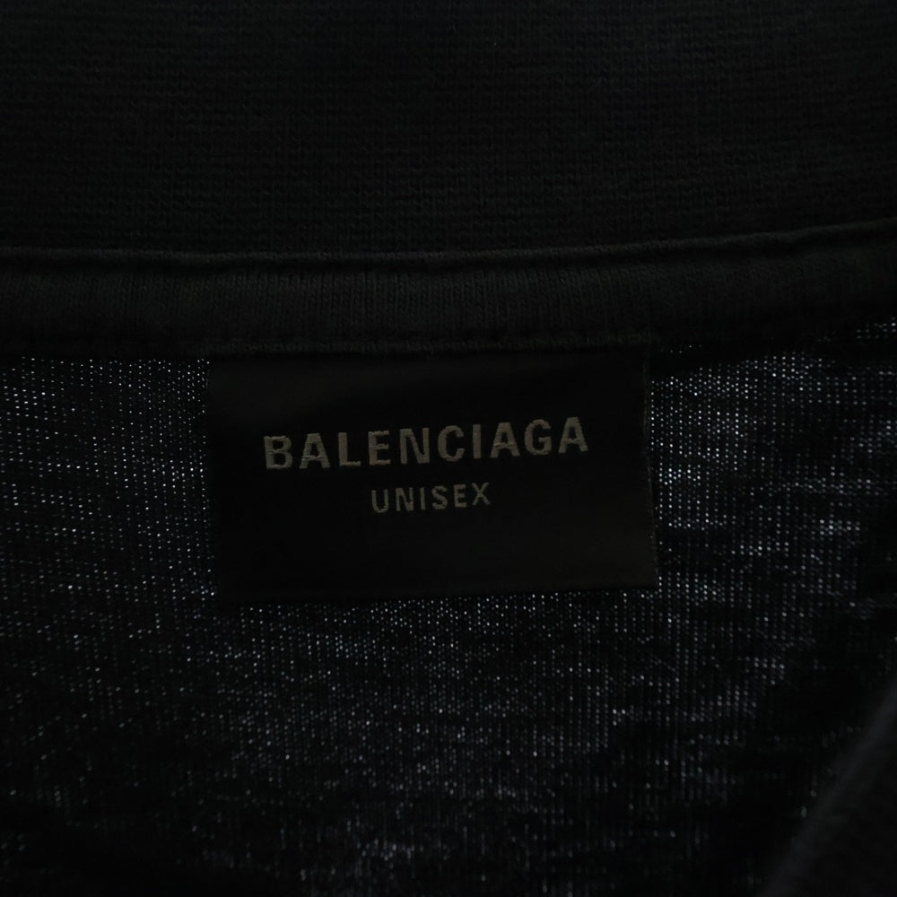 BALENCIAGA(バレンシアガ) LION CLUB Tee ライオンクラブ 半袖Tシャツ ブラック 787349 TRVR9
