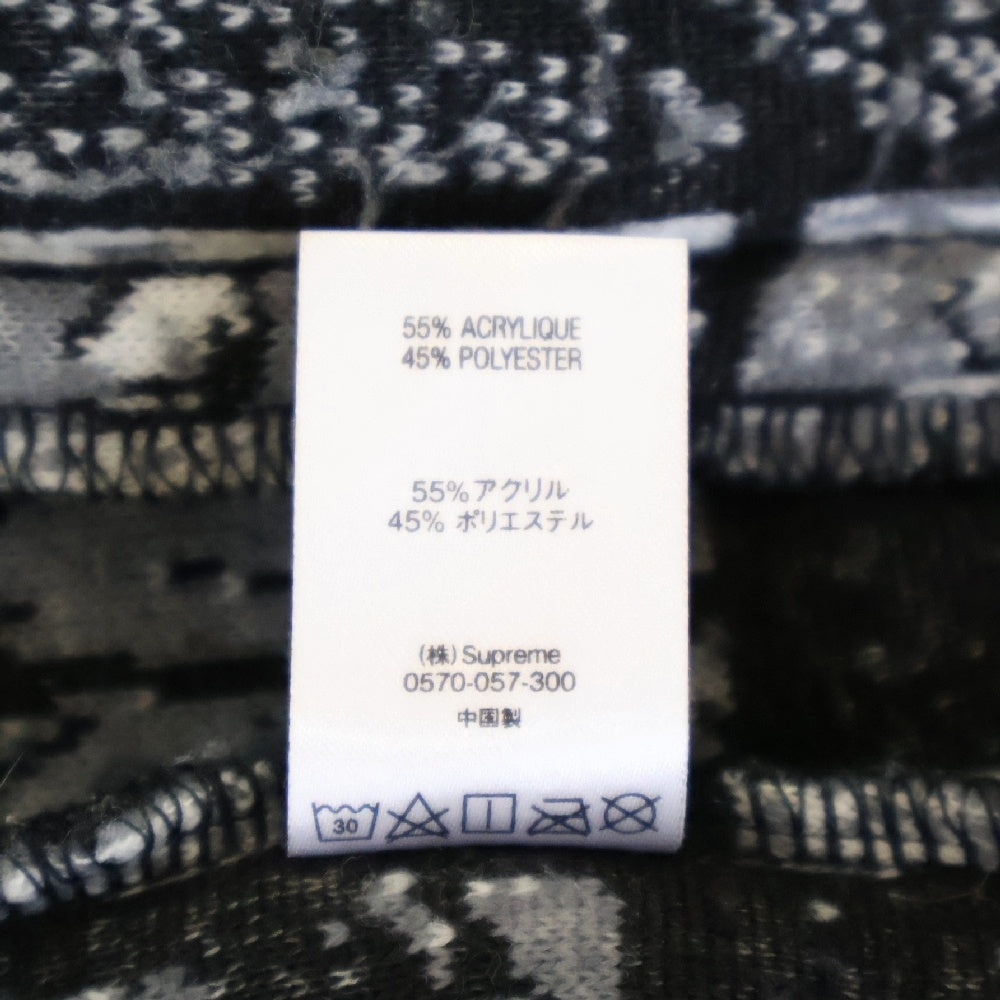 SUPREME(シュプリーム) 21SS Saint Michael Fleece Jacket セント ミカエル ジップアップ フリース ジャケット ブラック