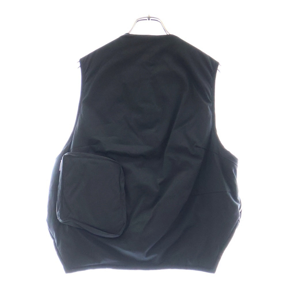 HELIOT EMIL(エリオット・エミル) Padded Multi pocket Vest パデッド マルチポケット ベスト ブラック