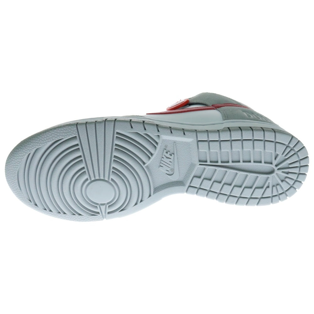NIKE(ナイキ) DUNK HIGH Athletic Club ダンク アスレチッククラブ ハイカットスニーカー グレー/レッド US9/27cm DJ6152-001
