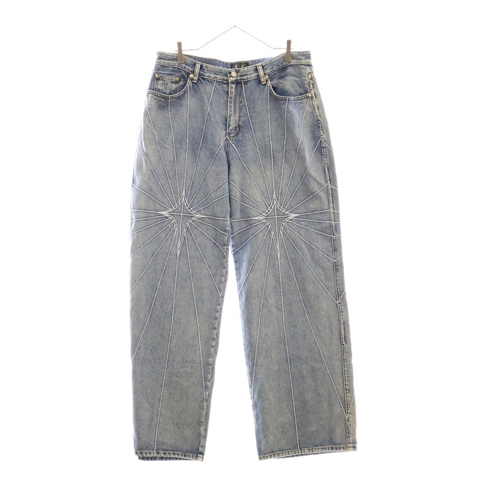 THUG CLUB(サグクラブ) Chain Stitch Denim Pants チェーンステッチ デニムパンツ インディゴTC24PT0201