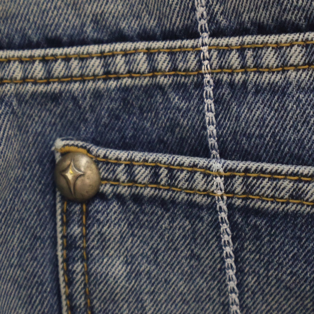 THUG CLUB(サグクラブ) Chain Stitch Denim Pants チェーンステッチ デニムパンツ インディゴTC24PT0201