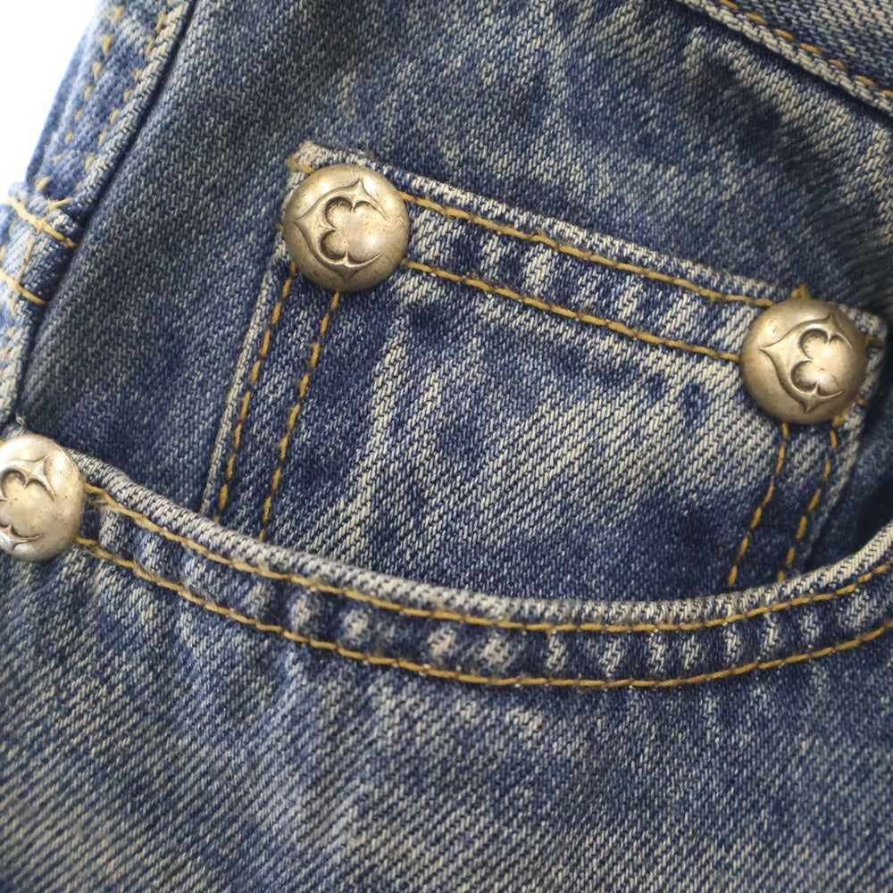 THUG CLUB(サグクラブ) CHIMERA PANTS キメラ バギーデニムパンツ インディゴ TC24PT2003