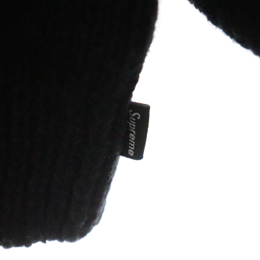 SUPREME(シュプリーム) 25SS Contrast Logo Sweaterコントラスト ロゴ ニット セーター ブラック