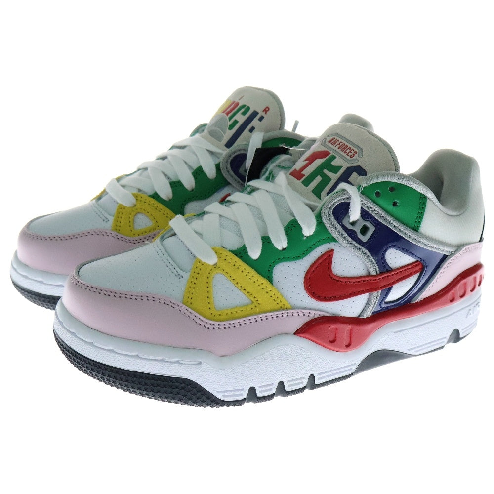 NIKE(ナイキ) ×NIGO Air Force 3 Low SP White Heel Logo OGIN HQ7534-100 ニゴー エアフォース3 ロー SP ローカットスニーカー US5/23.5cm マルチ