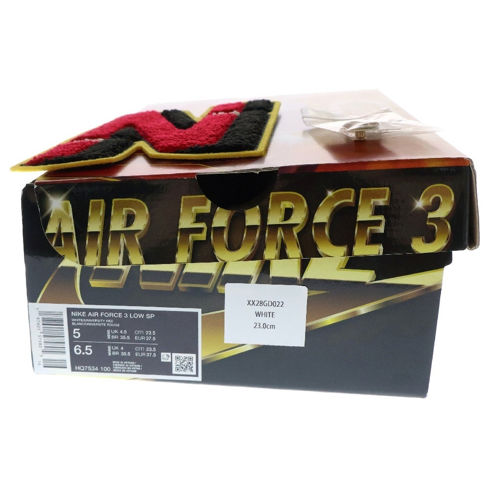 NIKE(ナイキ) ×NIGO Air Force 3 Low SP White Heel Logo OGIN HQ7534-100 ニゴー エアフォース3 ロー SP ローカットスニーカー US5/23.5cm マルチ