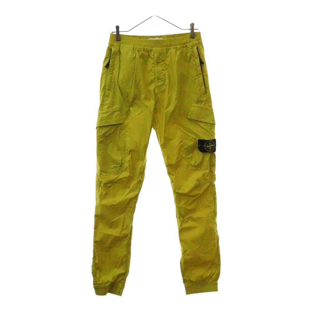 STONE ISLAND(ストーンアイランド) ロゴワッペン付 イージーカーゴパンツ イエロー 701532203
