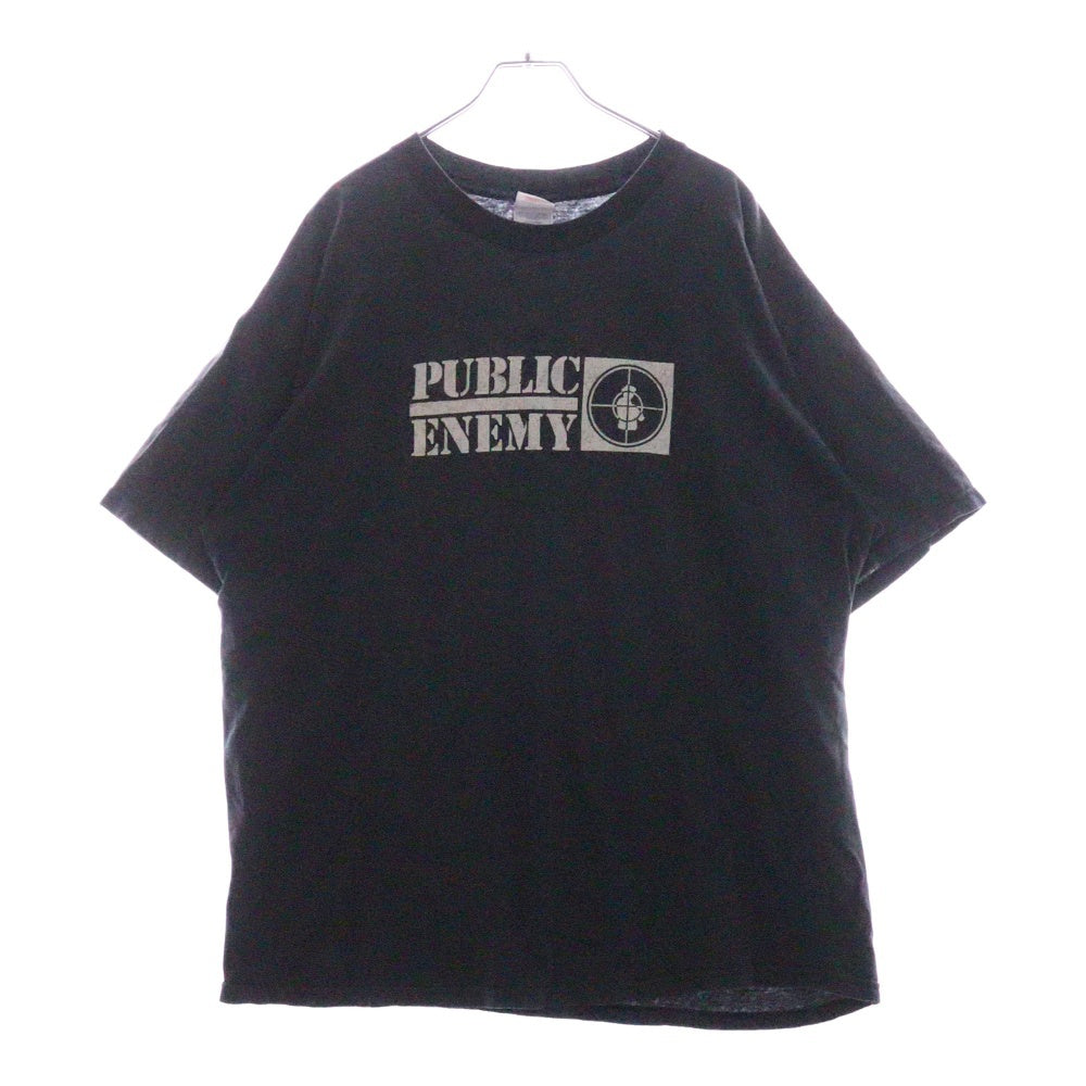 VINTAGE(ヴィンテージ) 00s PUBLIC ENEMY TEE パブリック エネミー 両面プリント Tシャツ 半袖カットソー ブラック