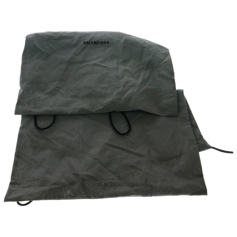 BALENCIAGA(バレンシアガ) STRIKE 20MM ストライクピアーシングレザーブーツ 763495 ブラック/シルバー