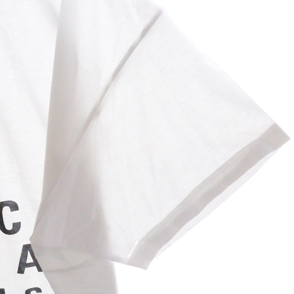 BALENCIAGA(バレンシアガ) Oversized T-Shirt ダメージ加工 オーバーサイズ 半袖Tシャツ カットソー ホワイト 811688 TRVU6