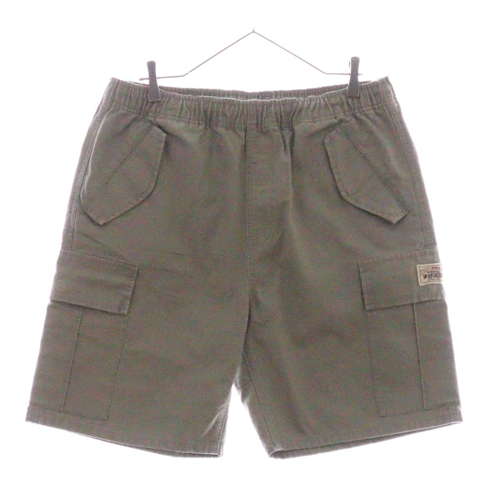 STUSSY(ステューシー) カーゴ バギーショーツ イージーパンツ ミリタリーハーフパンツ グレー 112297