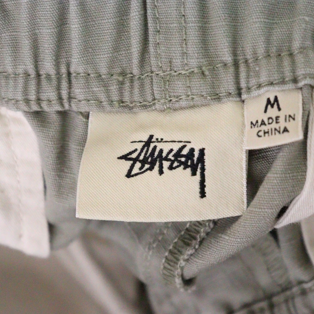 STUSSY(ステューシー) カーゴ バギーショーツ イージーパンツ ミリタリーハーフパンツ グレー 112297