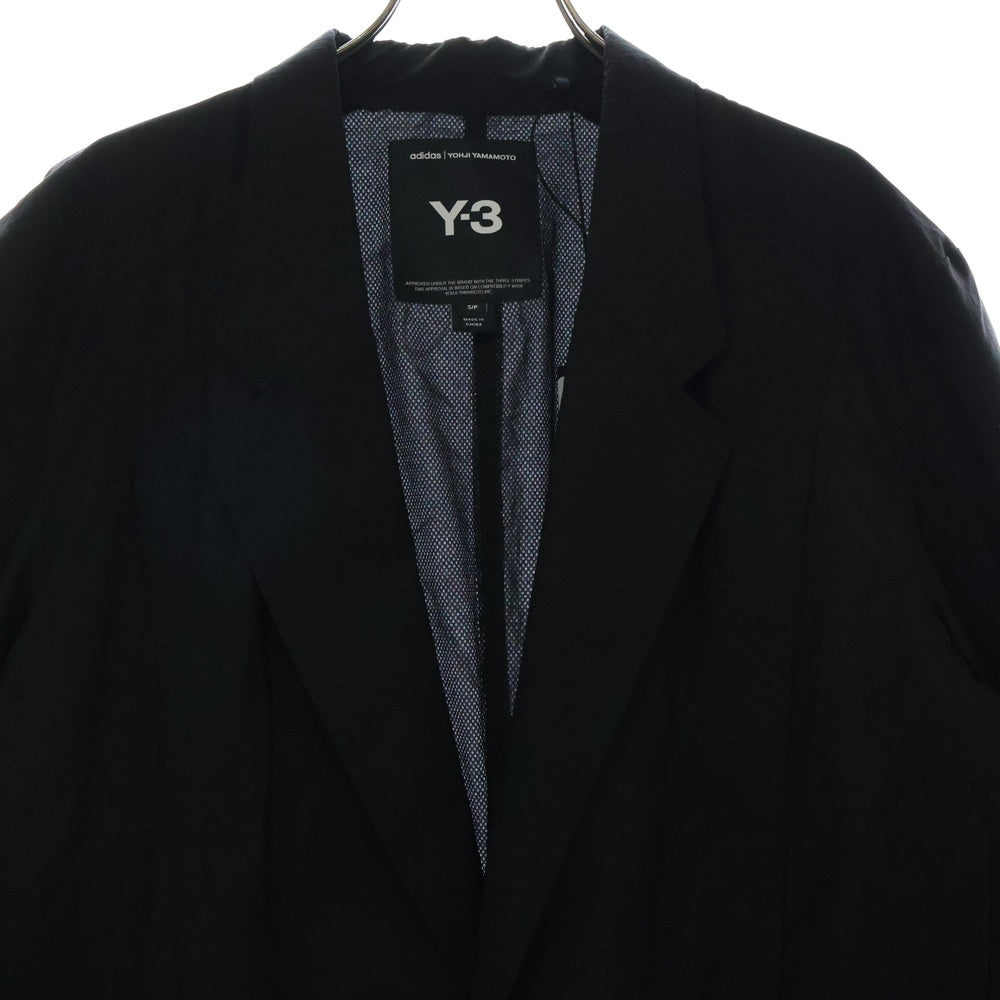Y-3(ワイスリー) OUTER M NY BLAZER ナイロンテーラードジャケット ブラック JM1315