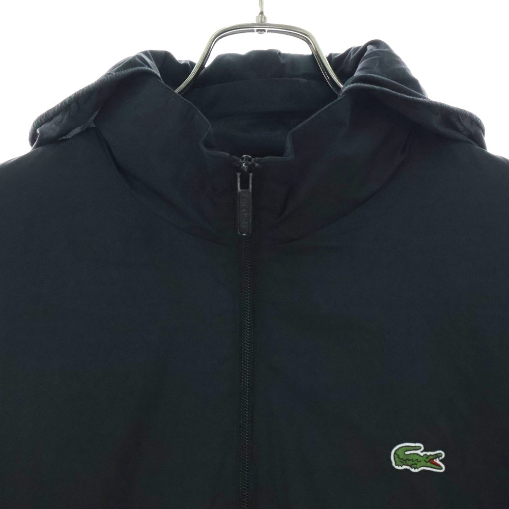 LACOSTE(ラコステ) ロゴ刺繍 ベーシックトラックジャケット ブラック BH2597