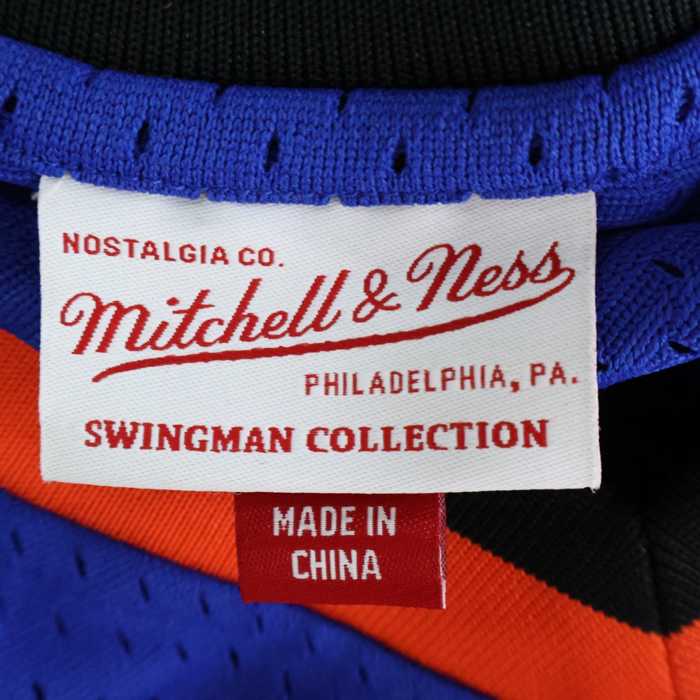 Mitchell&Ness(ミッチェル アンド ネス) NEW YORK KNICKS Sprewell ニューヨークニックス ラトレルスプリーウェル ユニフォーム メッシュタンクトップ ブルー